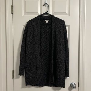 Slightly worn LL Bean cardigan sweater. Size large. Comfy and heavy sweater.